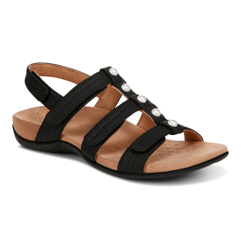 Vionic farra hot sale sandal black