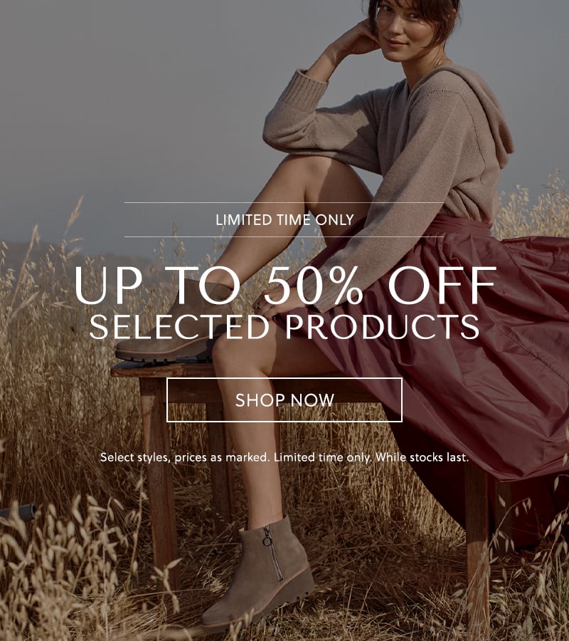 Up to 50% Off Select Styles